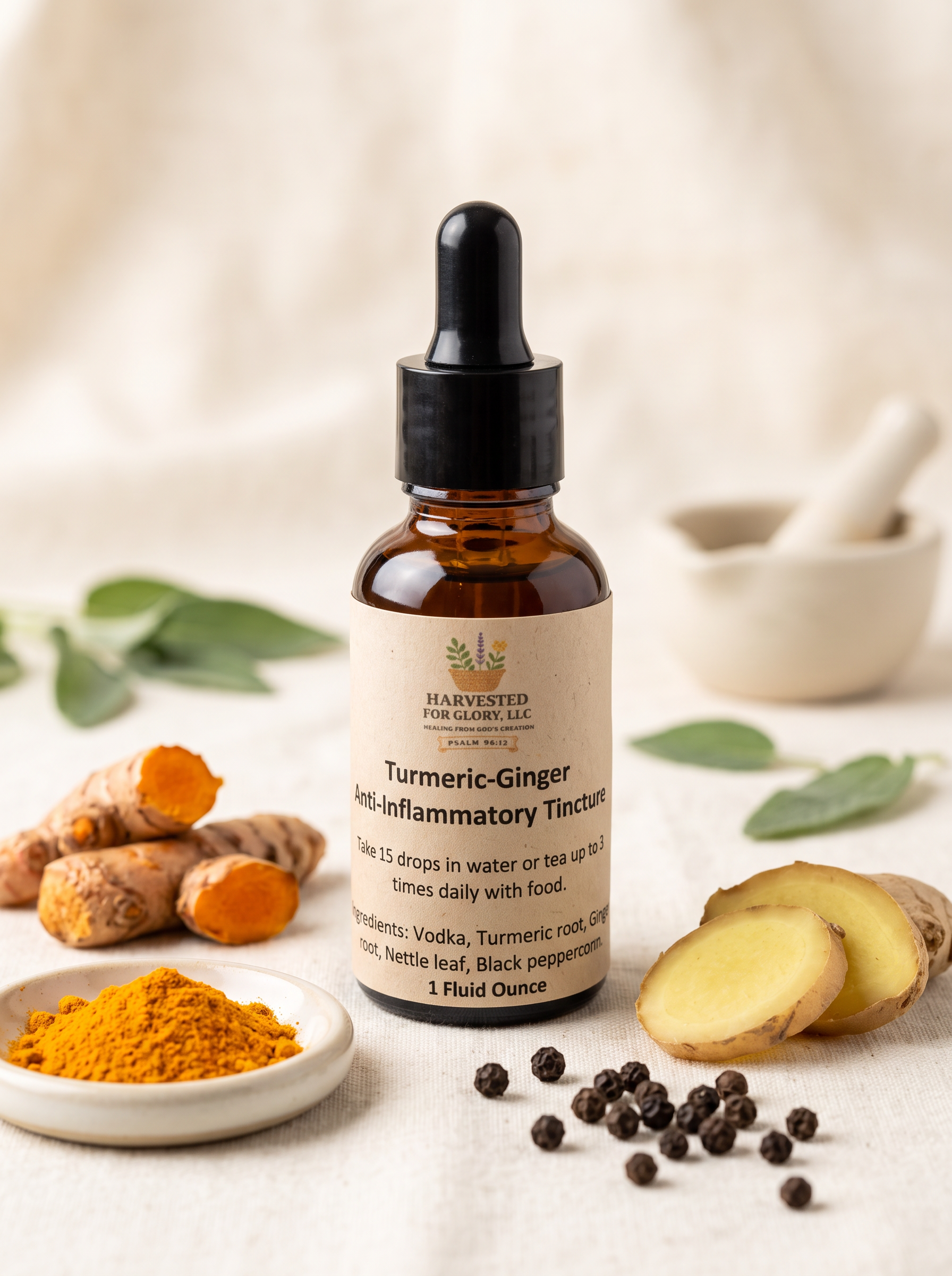 Turmeric-Ginger Anti-Inflammatory Tincture