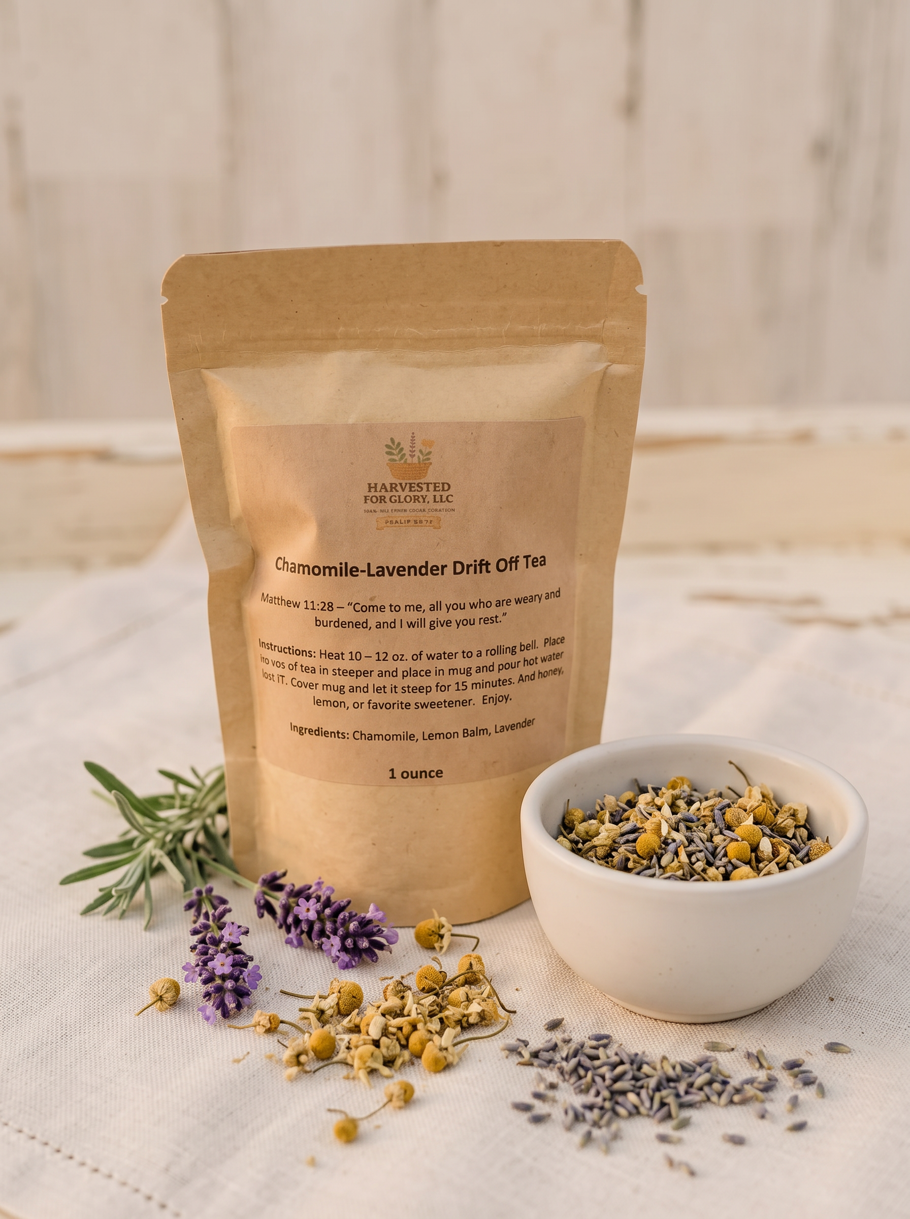 Chamomile-Lavender Drift Off Tea