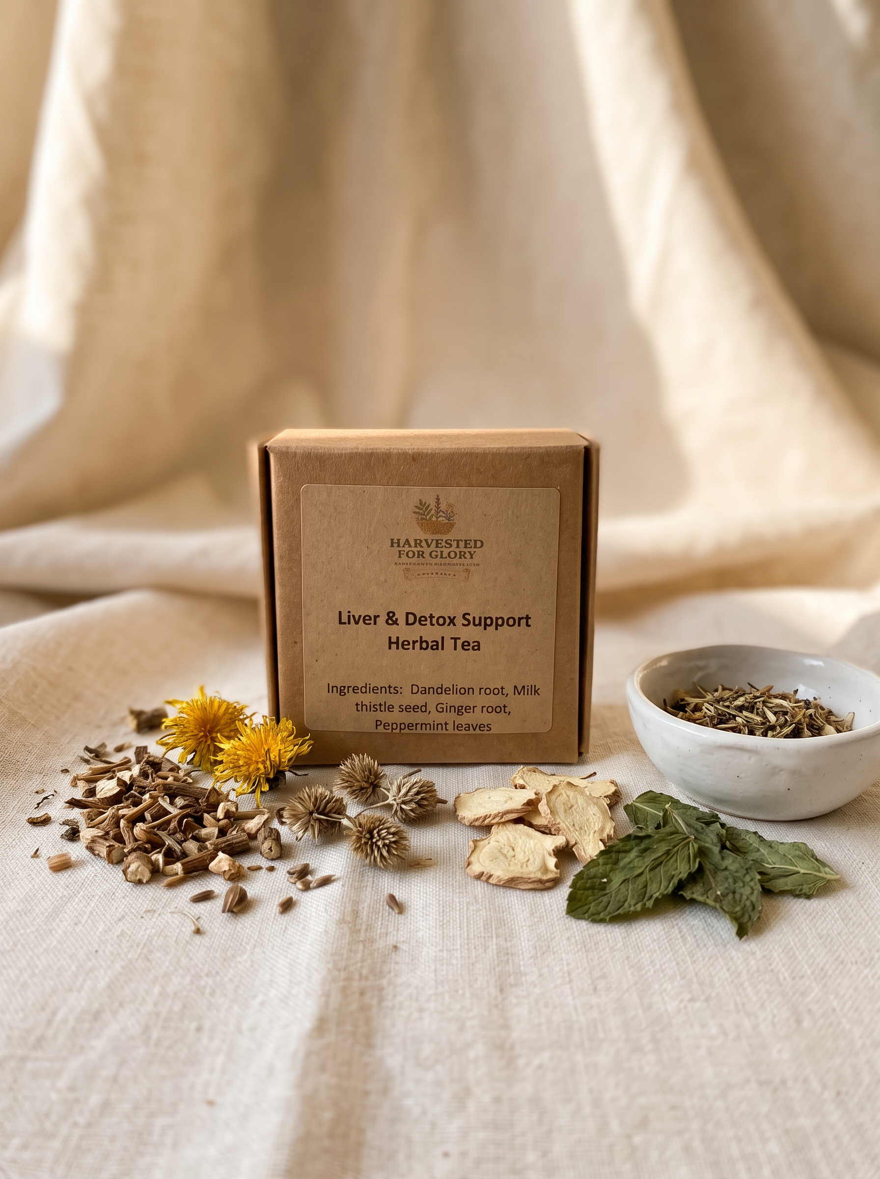 Liver & Detox Support Herbal Tea — Sample Box